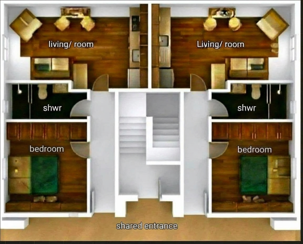 State-of-the-art Housing Project - Floor Plan